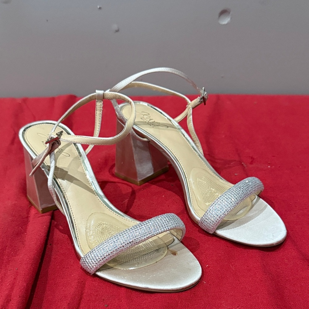 Elegant pinkish and Silver Women's Heels